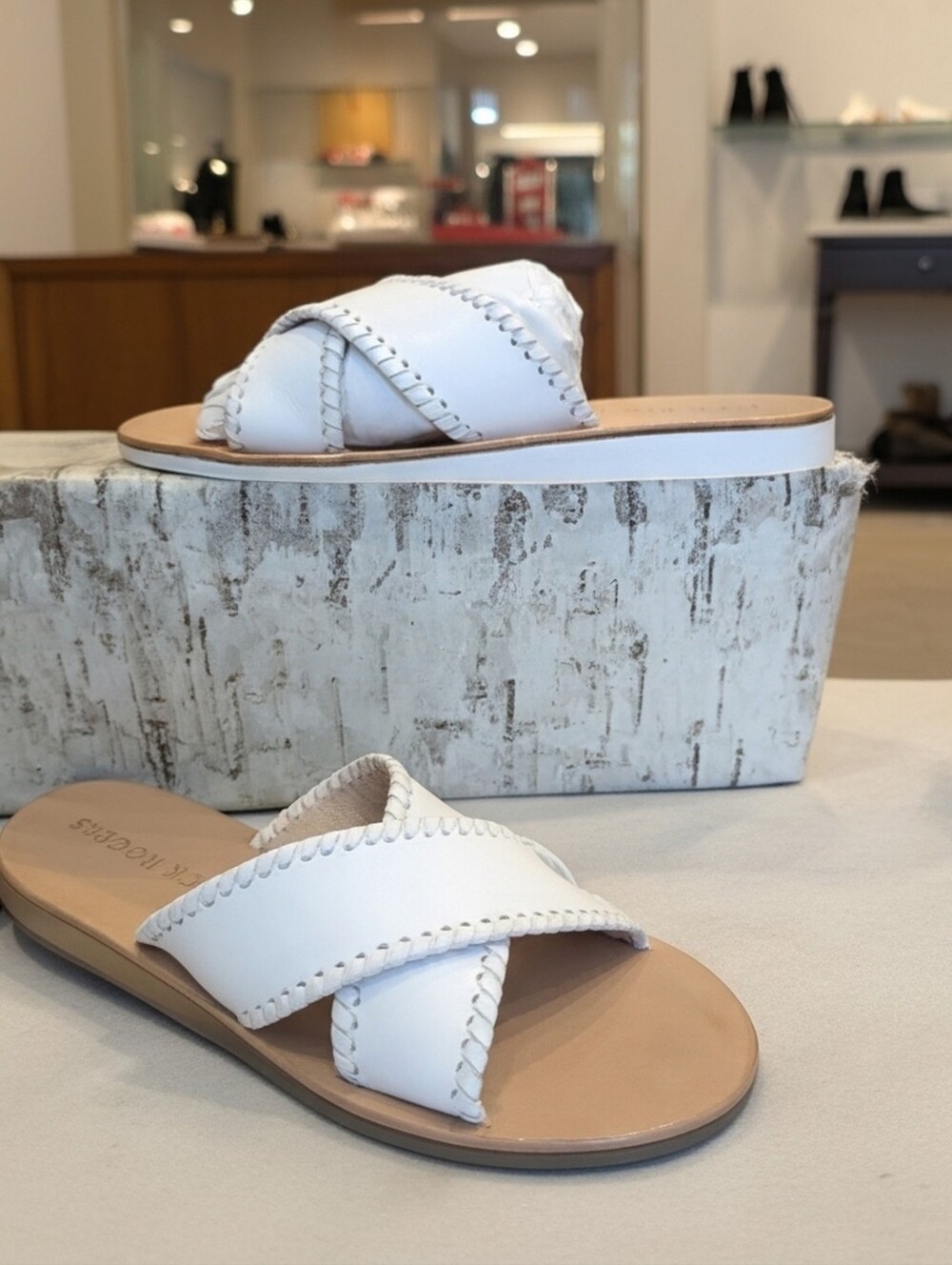 Jack Rogers Sloane X Band Boating Sandals Women's Sz 6 🆕